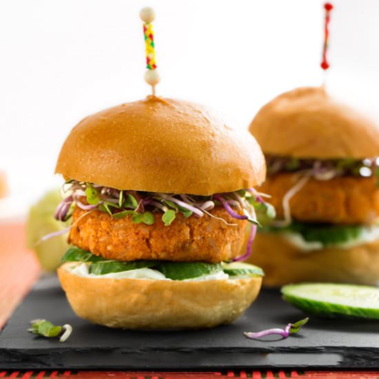 Spicy Thai Curry Coconut Sliders