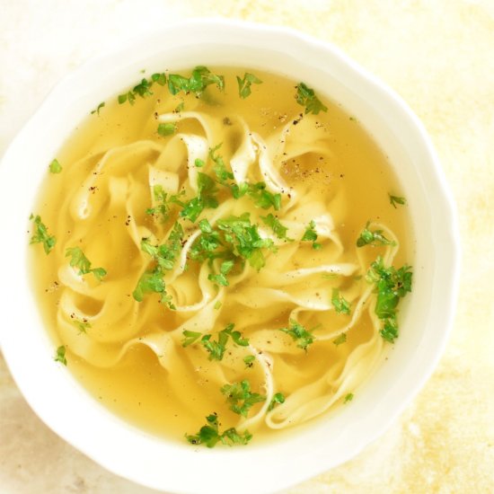 Pressure Cooker Beef Consommé