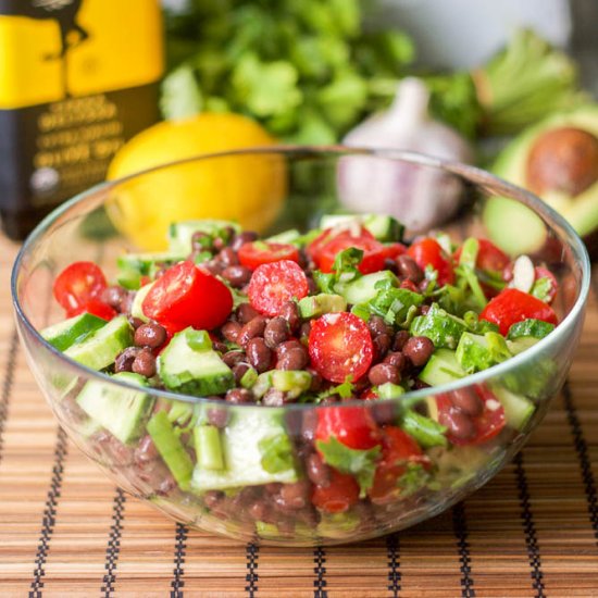 Black Bean Avocado Salad