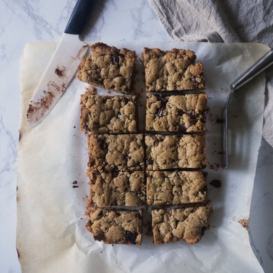 Chocolate Chip Cookie Bars