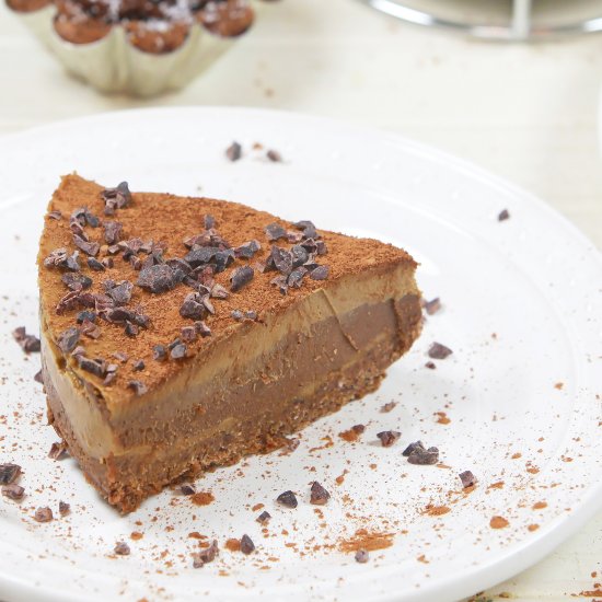 Raw Vegan Chocolate Fig Tart