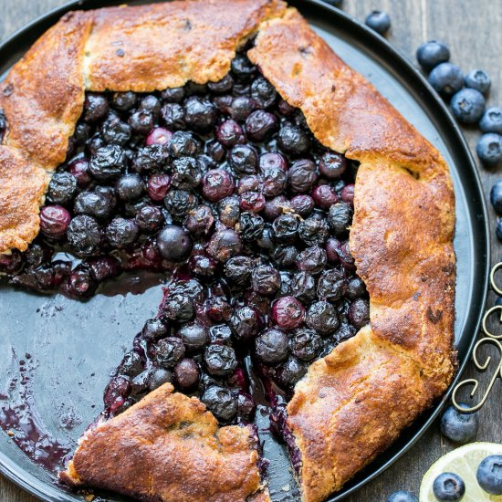 Blueberry Galette