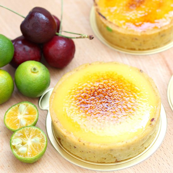 Calamansi Brulee Tarts