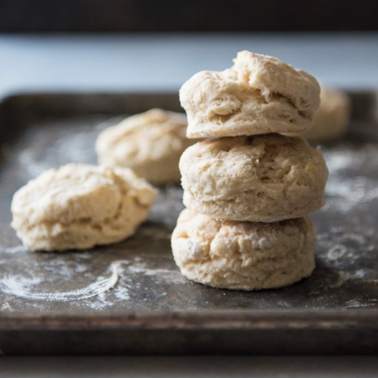 Farmhouse Baking Powder Biscuits