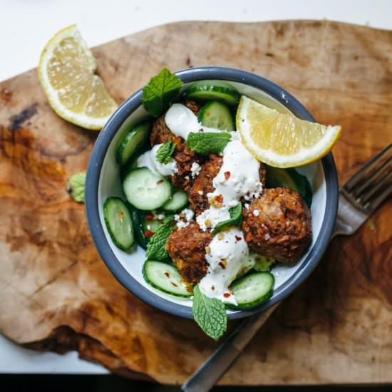 Walnut Feta Kibbeh