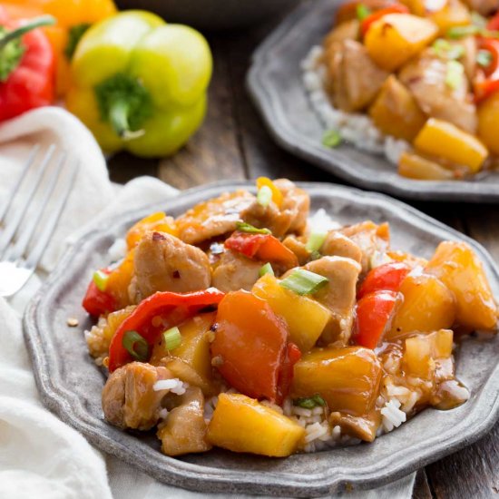 Pineapple Firecracker Chicken