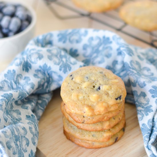 Blueberry Cheesecake Cookies