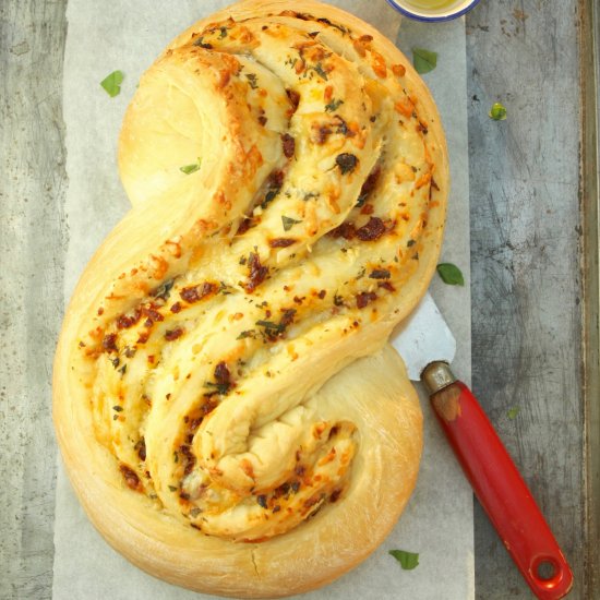 Cheese-Stuffed Bread