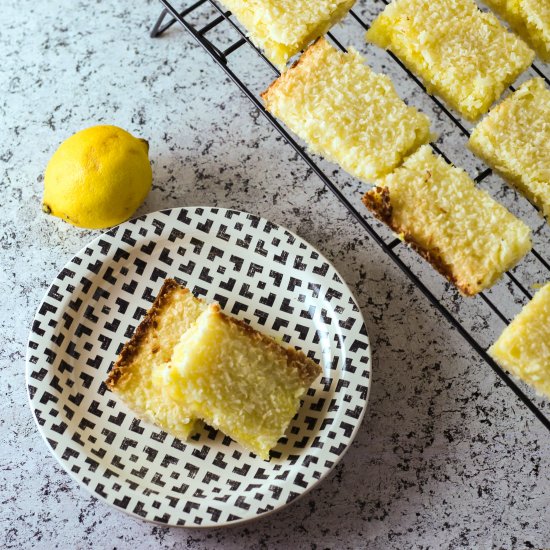 Coconut Lemon Squares