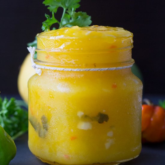 Guyanese Mango Sour (Chutney)