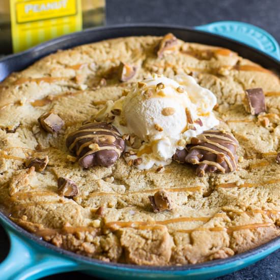 TURTLES Peanut Butter Pizookie