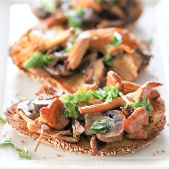 Mushroom Bruschetta