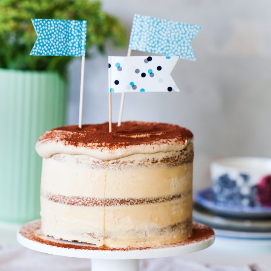 Cappuccino Layer Cake