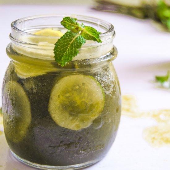 Minty Cucumber Agua Fresca