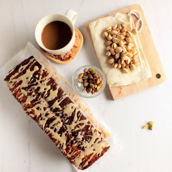 Cardamom Coffee and Pistachio Cake