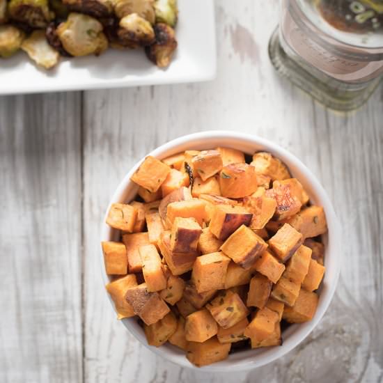 Sweet Potato Cubes