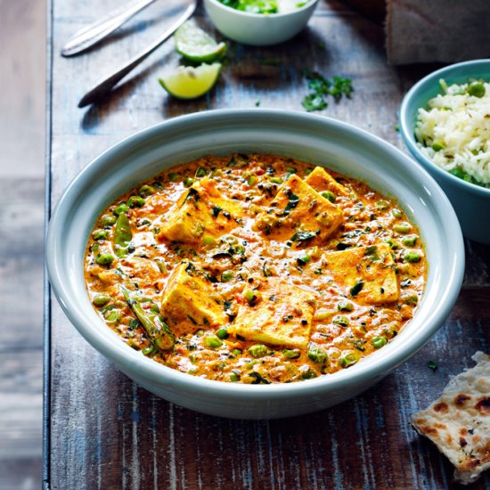 Achari Methi Matar Paneer