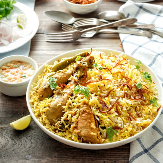 Mango Chicken Biryani