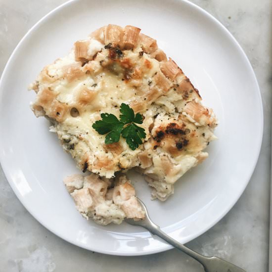 Cauliflower Mac’n’Cheese