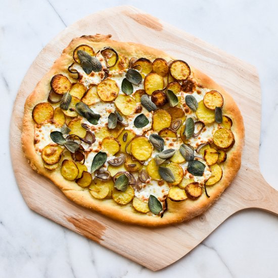 Potato Sage Pizza