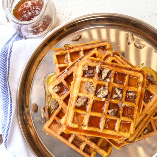 Pumpkin Waffles