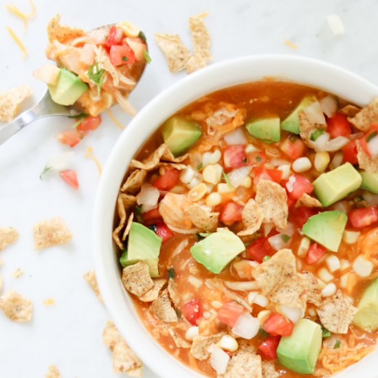 Creamy Enchilada Soup