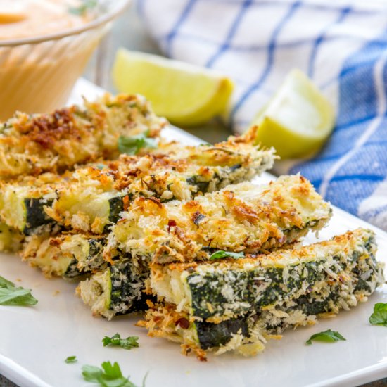 Parmesan Baked Zucchini