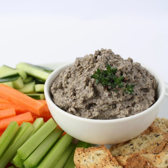 Mushroom Pate with Thyme and Garlic