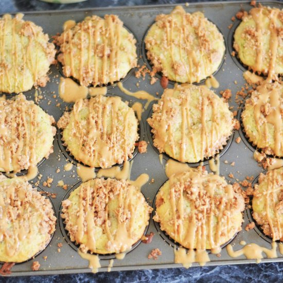 Peanut Butter Zucchini Muffins