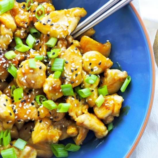 5 Ingredient Orange Chicken