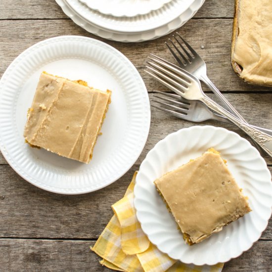 Pumpkin Sheet Cake