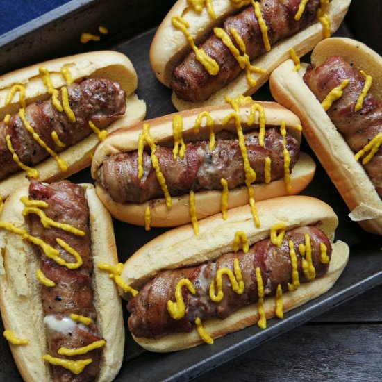 Bacon Meatsplosion Dogs