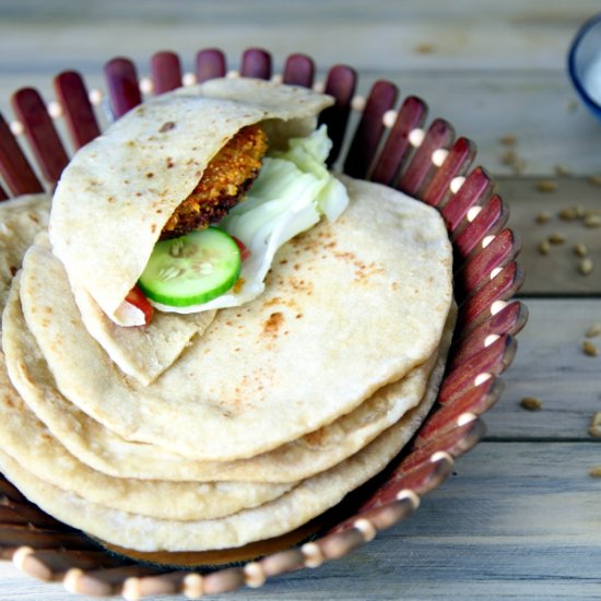 Whole Wheat Pita Bread