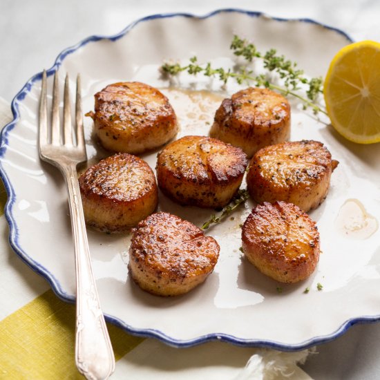 How to Perfectly Pan Sear Scallops