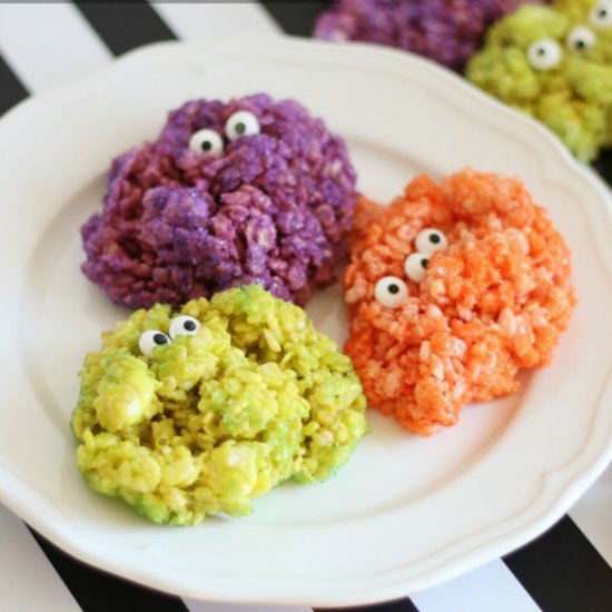 Monster Rice Krispie Treats