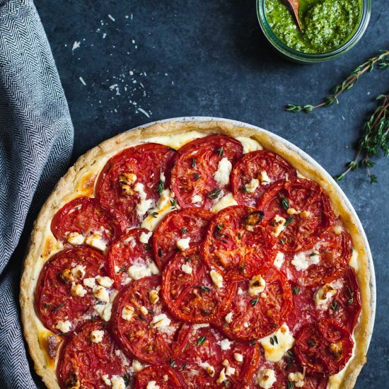 Ricotta Tomato Tart