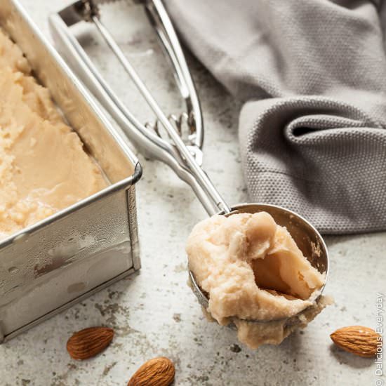 Toasted Almond Milk Sorbet