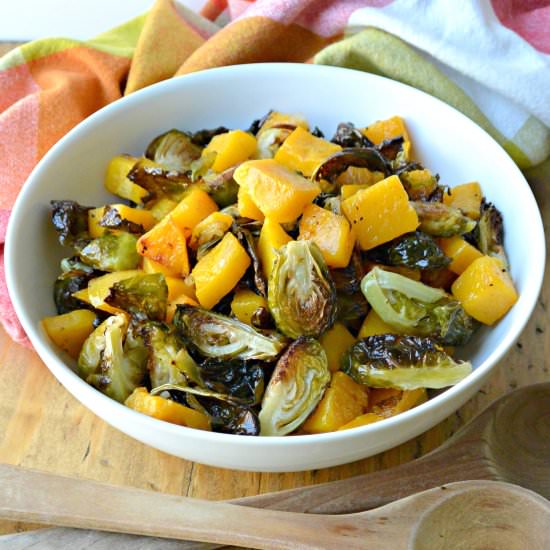 Brussels Sprouts & Butternut Squash