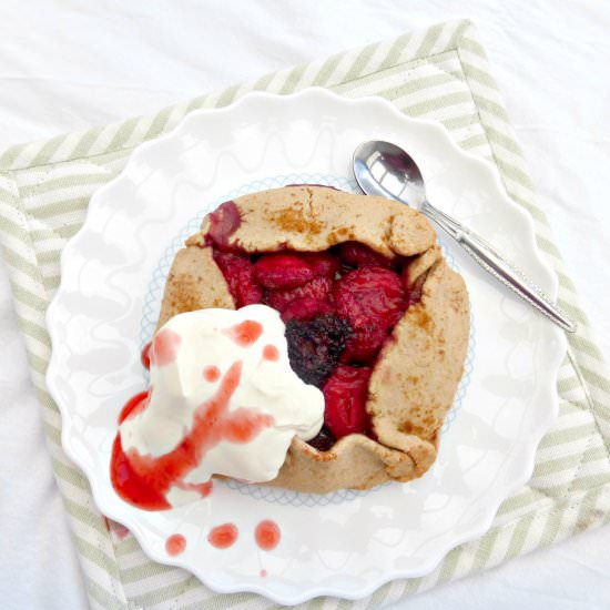 Rustic Strawberry Galettes (GF)