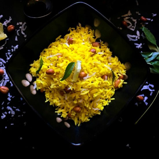 Vegan Indian Lemon Rice