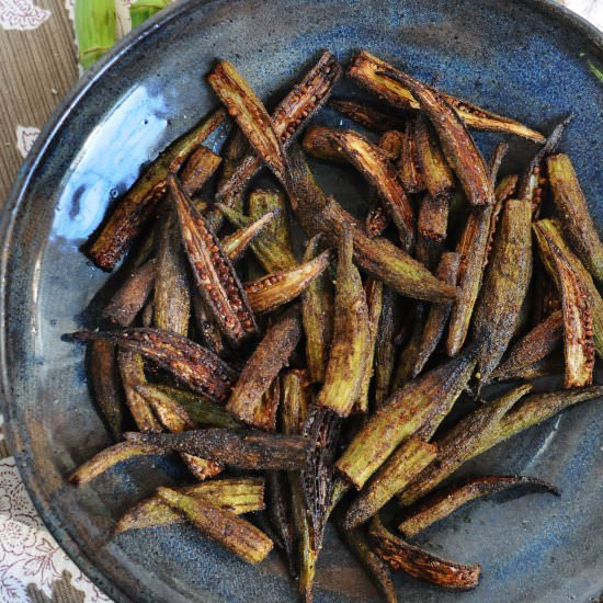 Roasted Okra