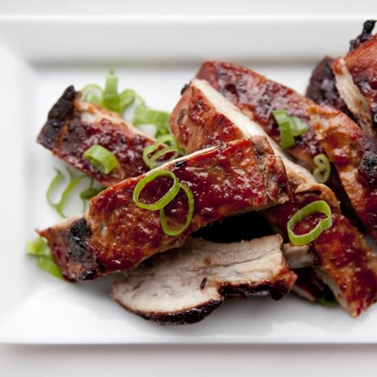 BBQ Asian Glazed Spare Ribs