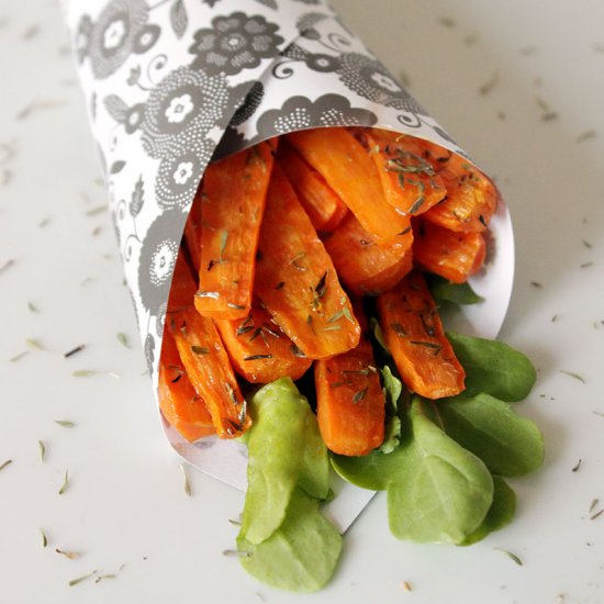 Carrot Crinkle Fries