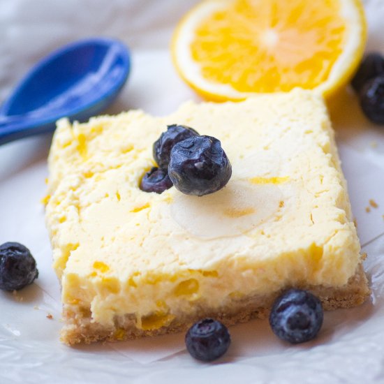 Lemon Lime Cheesecake Bars