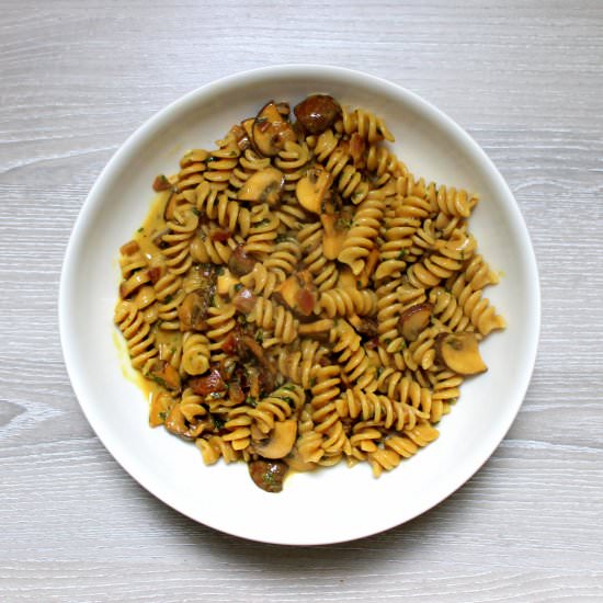 Vegan Mushroom Pasta