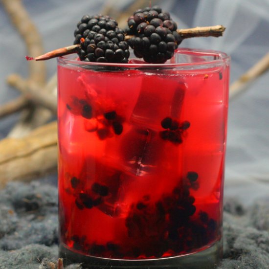 Blackberry Ouzo Cocktail