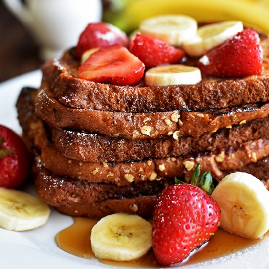 Eggless French Toast