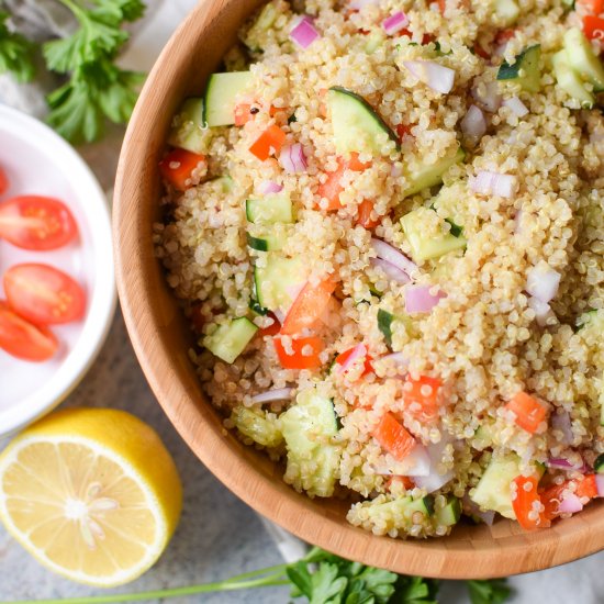 Make-Ahead Quinoa Party Salad