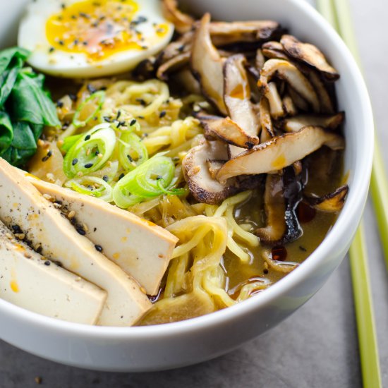 Easy Vegetarian Ramen