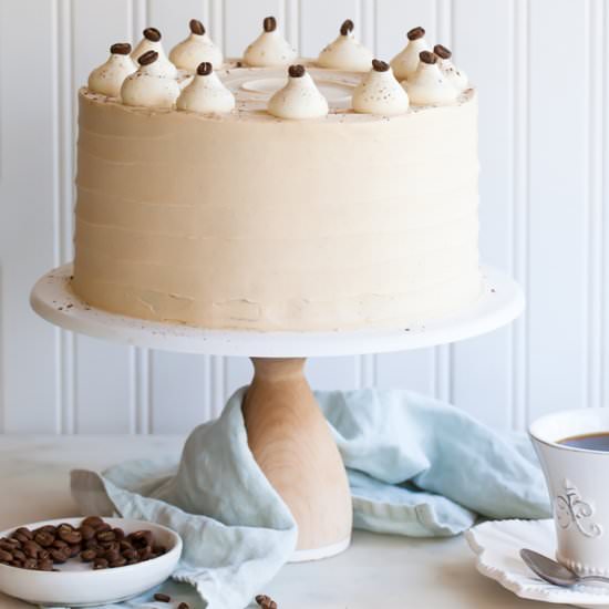 Caramel Cappuccino Cake